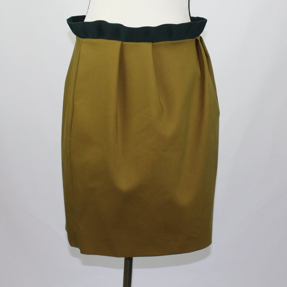 COS Women's Skirt Yellow Stretch NWT